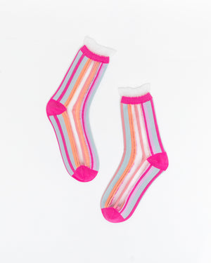 Sock candy barbiecore socks pink barbie socks